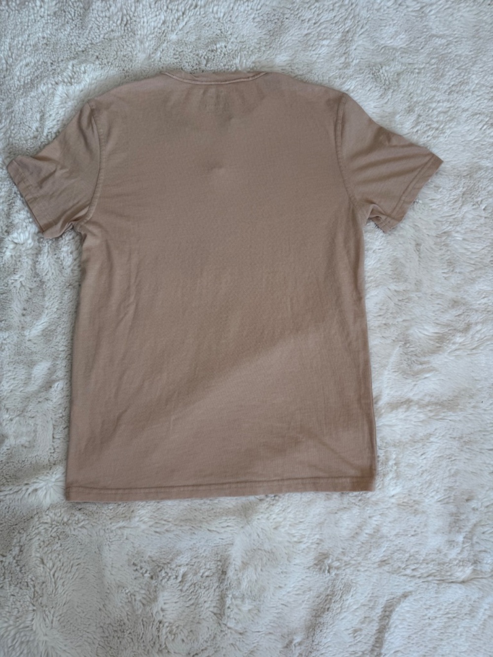 Lucky Brand Venice Burnout T-Shirt | Tan | Size Small - Picture 2 of 6